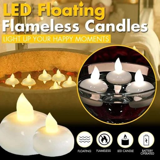 LED Floating Flameless Candles 50 OFF Buy Today