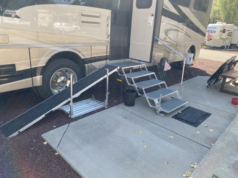 Tips For Choosing & Using An RV Dog Ramp GoPetFriendly