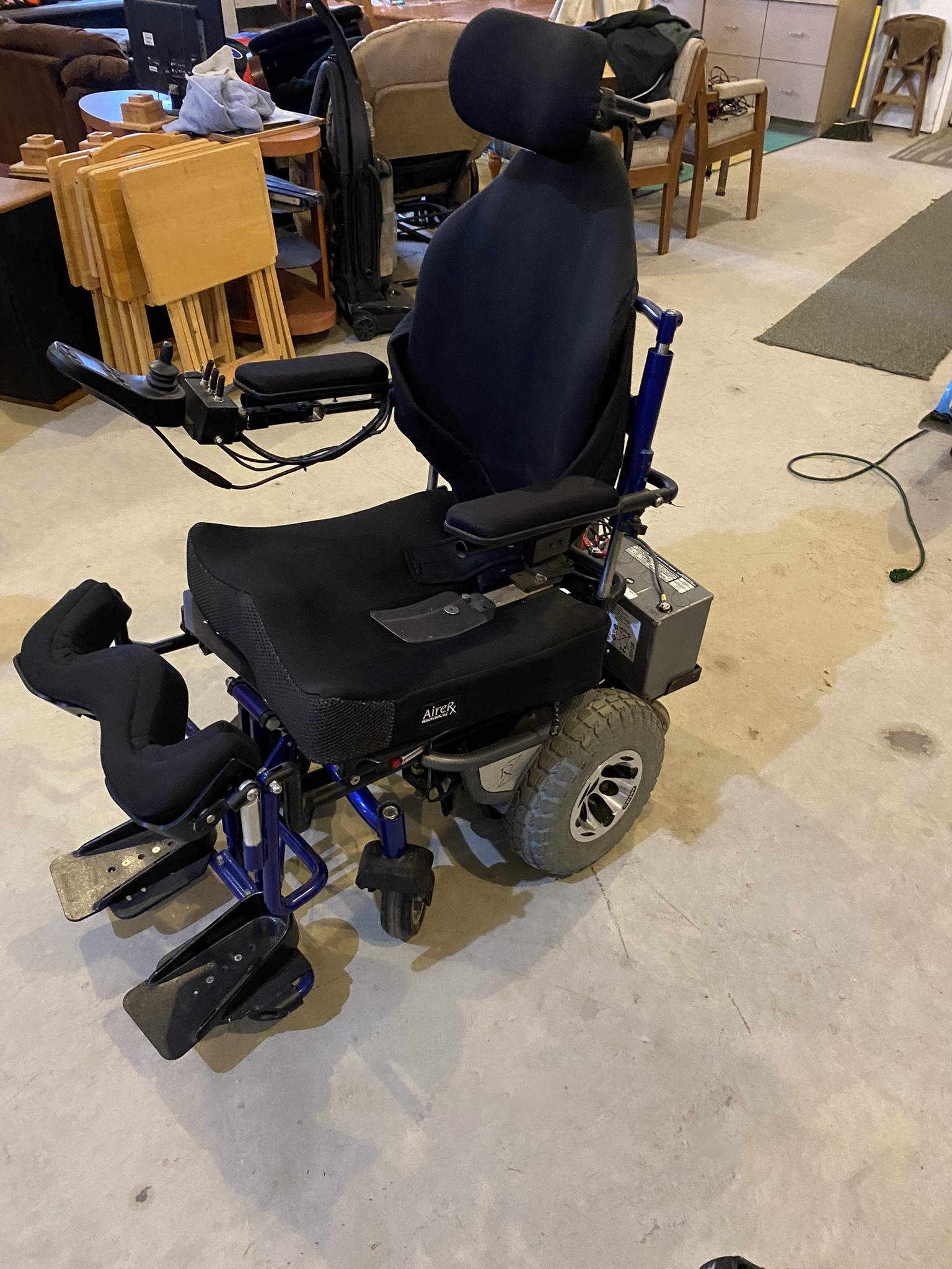 Redman Chief 107ZRX Stand Up Power Wheel Chair Quipit