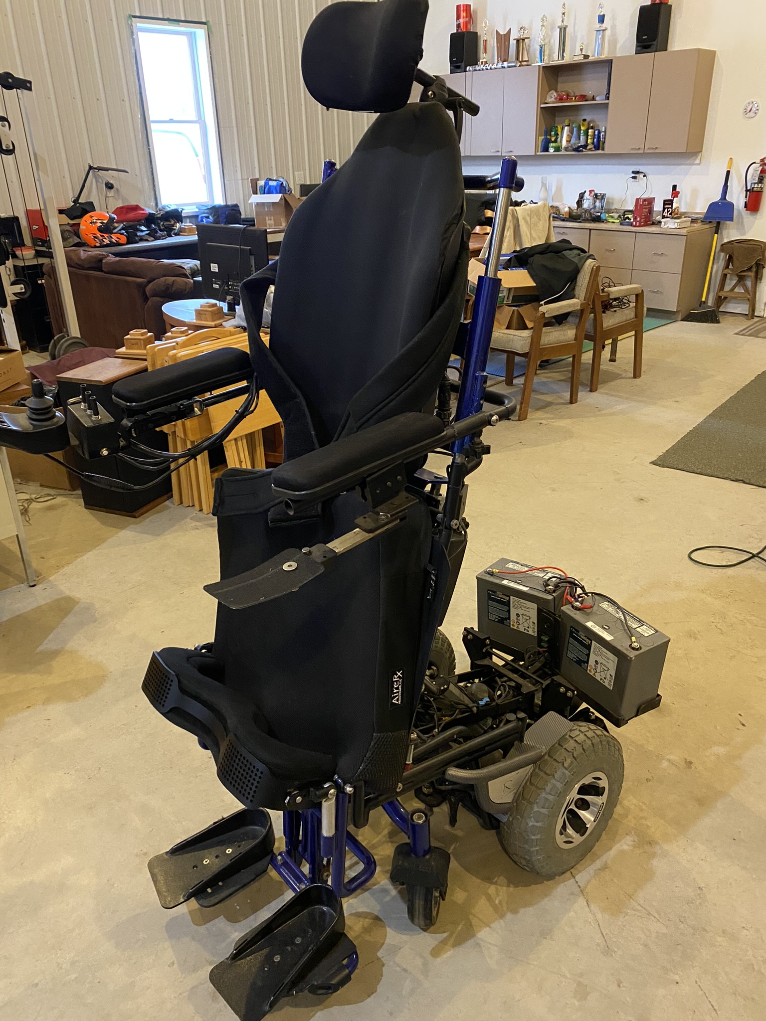 Redman Chief 107ZRX Stand Up Power Wheel Chair Quipit