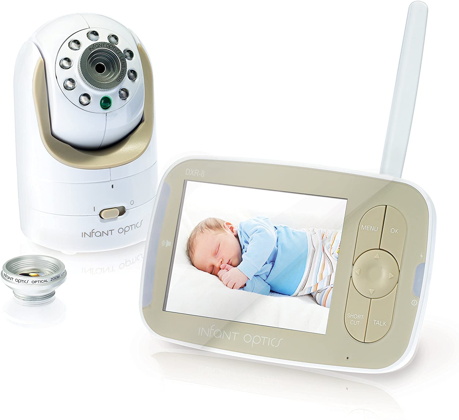Infant Optics DXR8 Video Baby Monitor Go Real