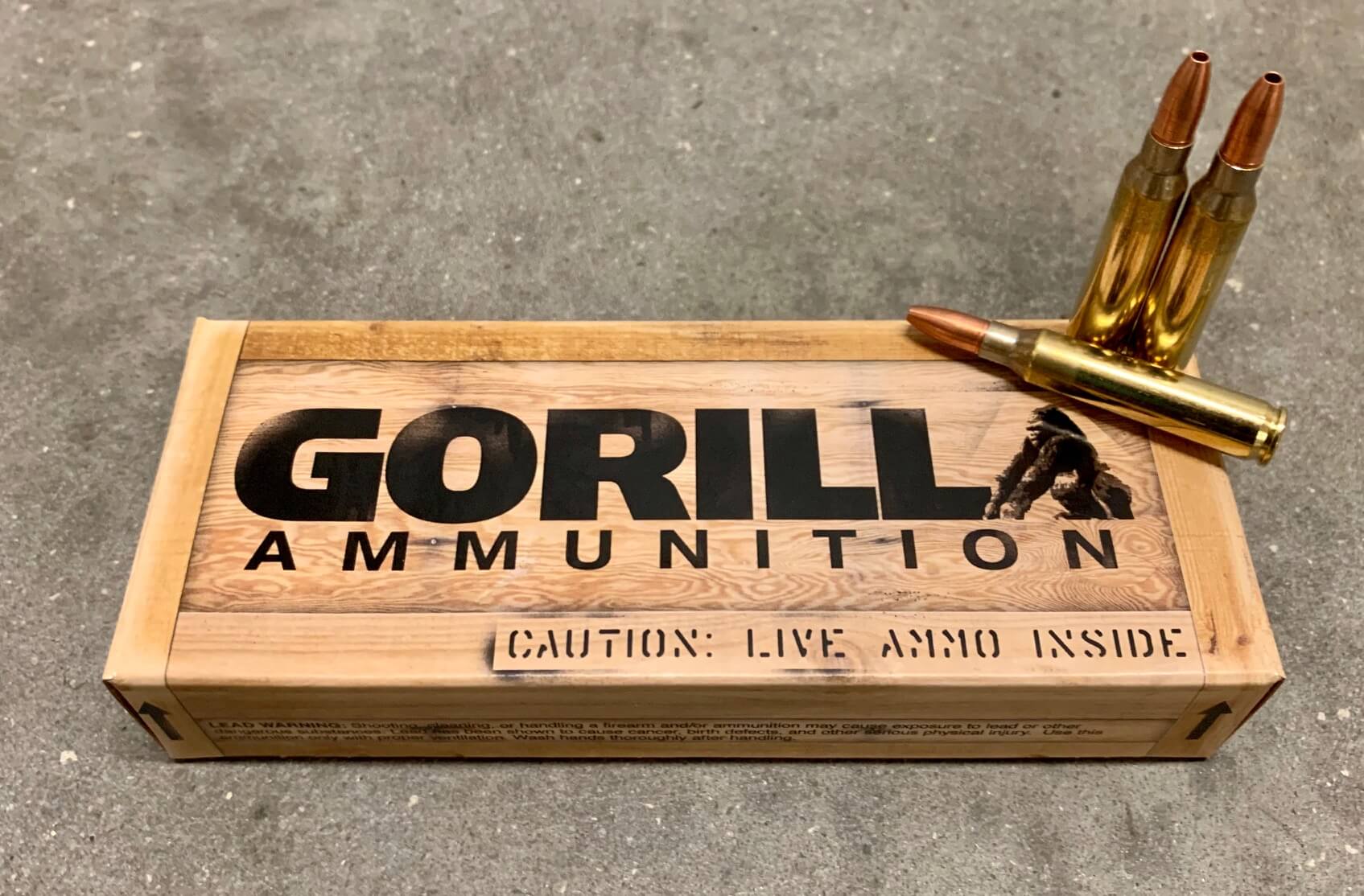 Gorilla Ammunition .223 REM 55gr Self Defense 20 Round Box Gorilla