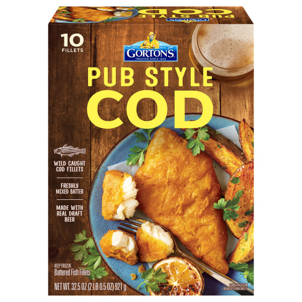 PubStyle Beer Batter Cod Recipe Gorton's Seafood