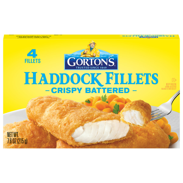 Crispy Battered Haddock Fillets Gorton's Seafood