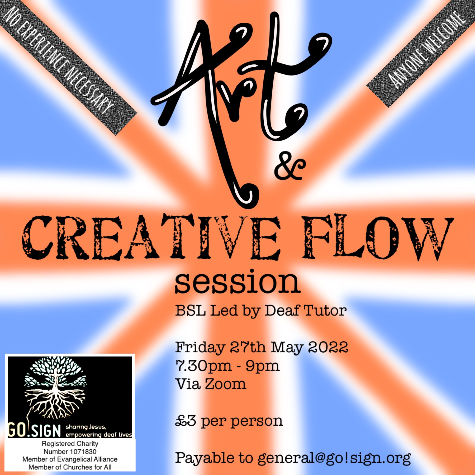 Art & Creative Flow Go! Sign