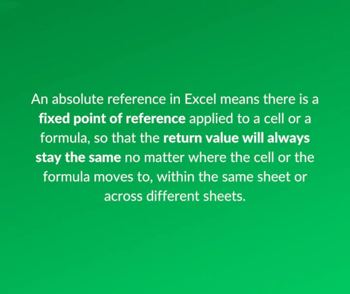 Absolute Reference Excel A Beginner's Guide GoSkills