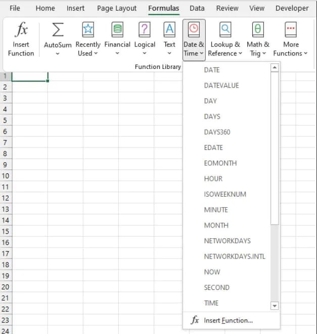 20 Excel Date Functions Explained! GoSkills
