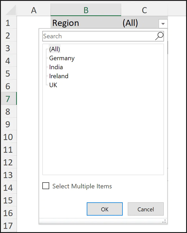 Pivot Table Filter in Excel GoSkills