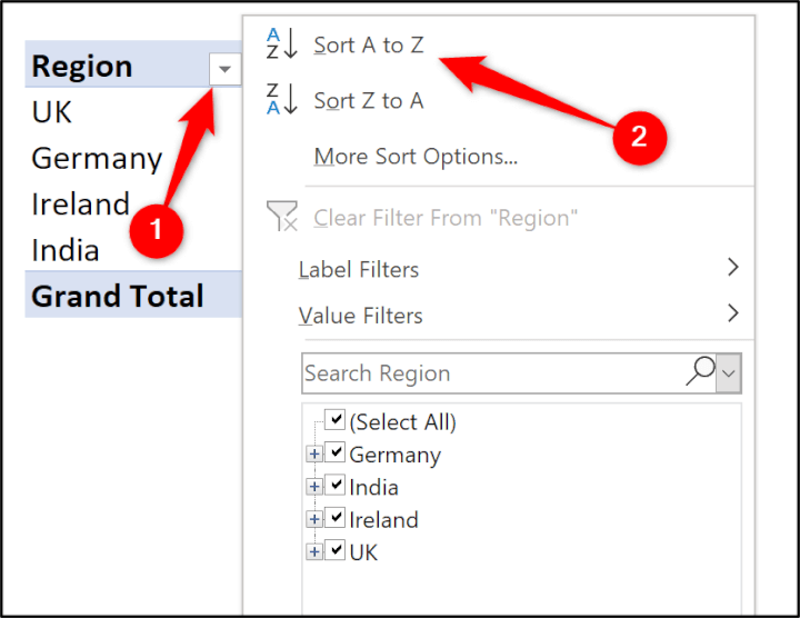How to Sort a Pivot Table GoSkills