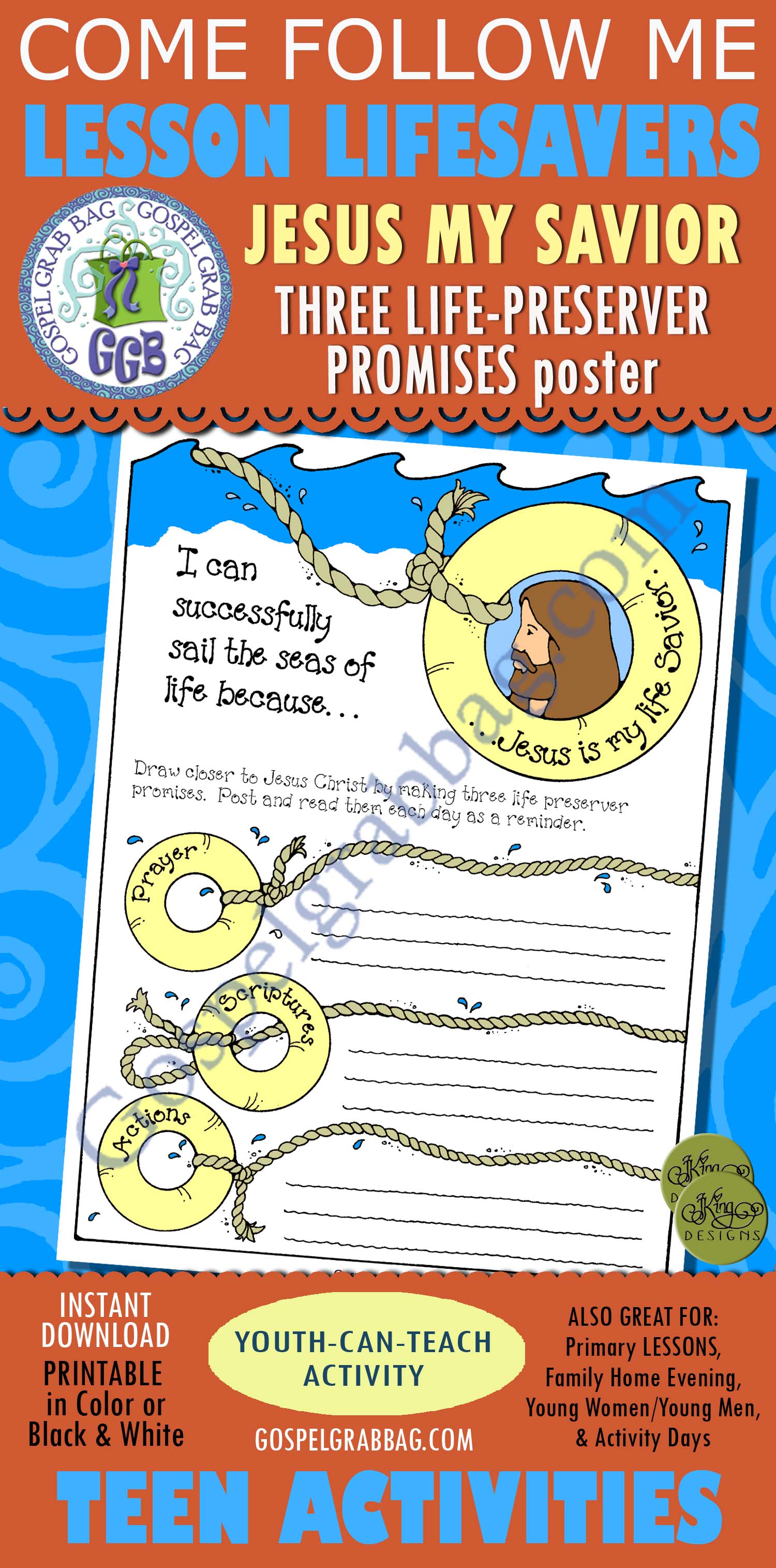 Faith Jesus Christ LESSON LIFESAVER Activity Draw Close to Jesus