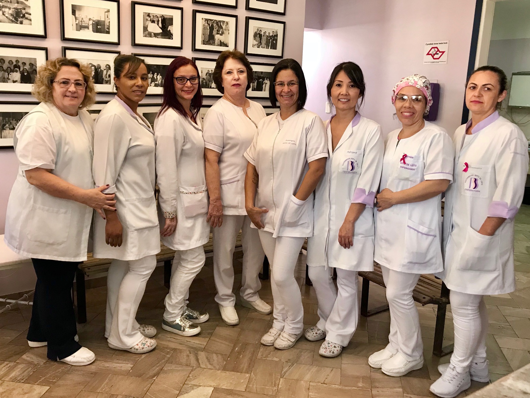 CAMPANHA COLABORADORAS REALIZARAM EXAMES PREVENTIVOS Gota de Leite