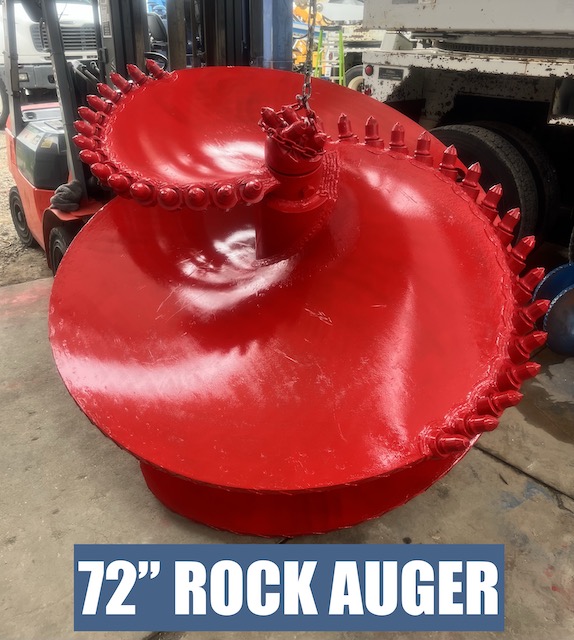 72″ ROCK AUGER FOR SALE
