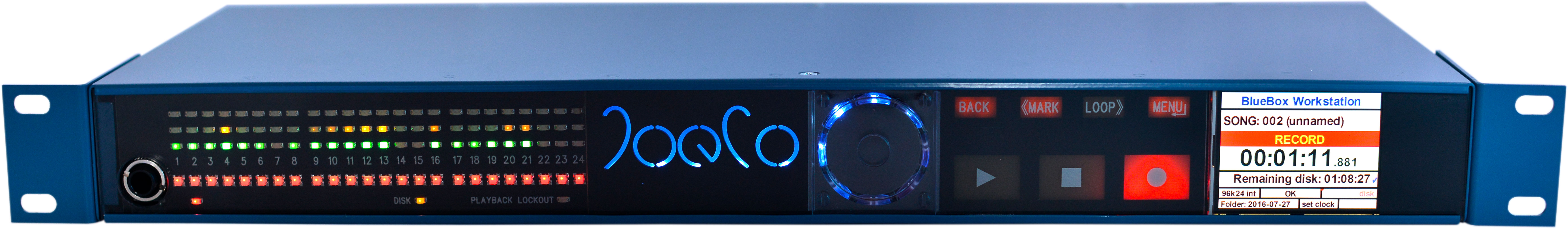 BlueBox BBWR08MP Workstation Interface Recorder Gotham Sound