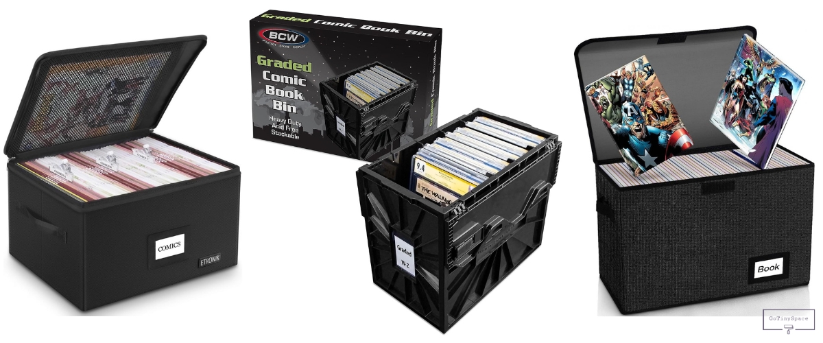 14 Best Space Saving Comic Book Storage Boxes GoTinySpace