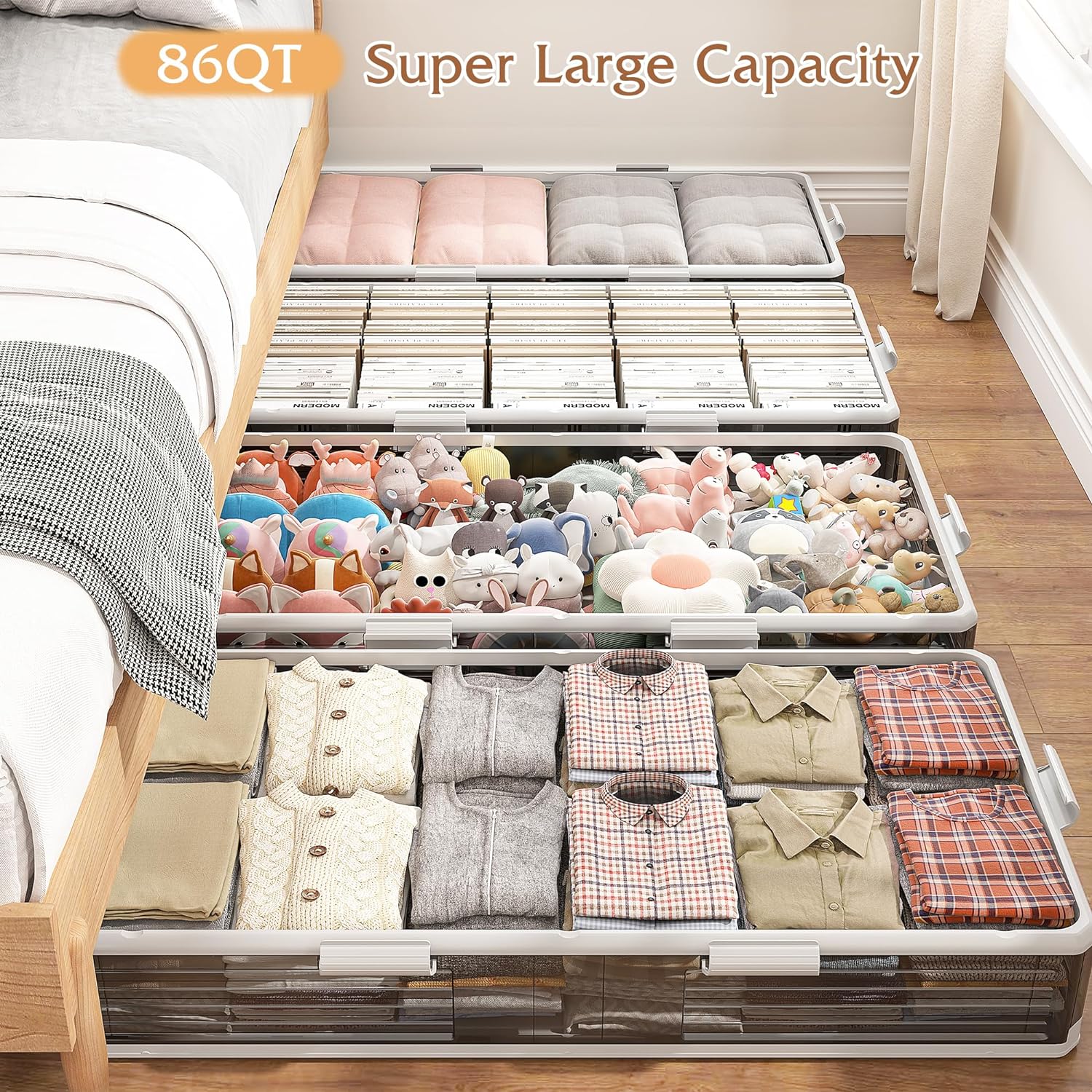 16 Under Bed Storage Ideas and Solutions GoTinySpace