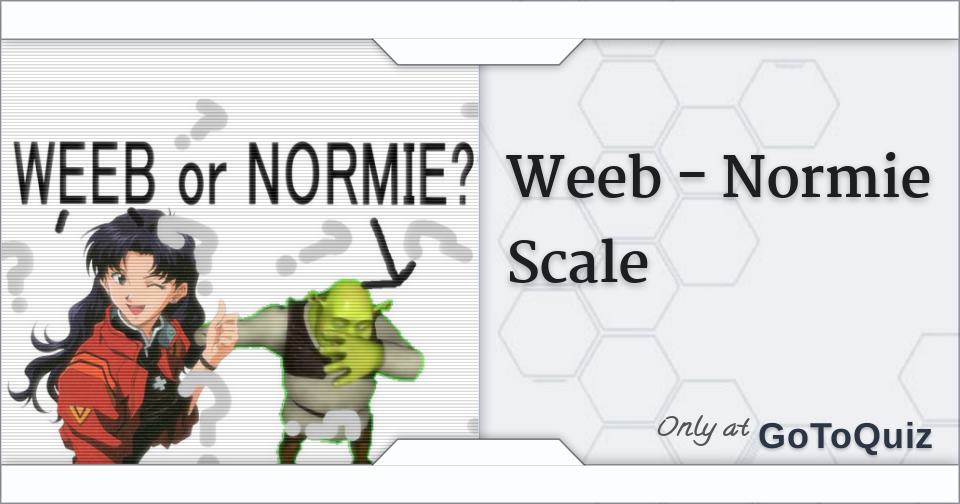Where Are You on the Weeb Normie Scale?