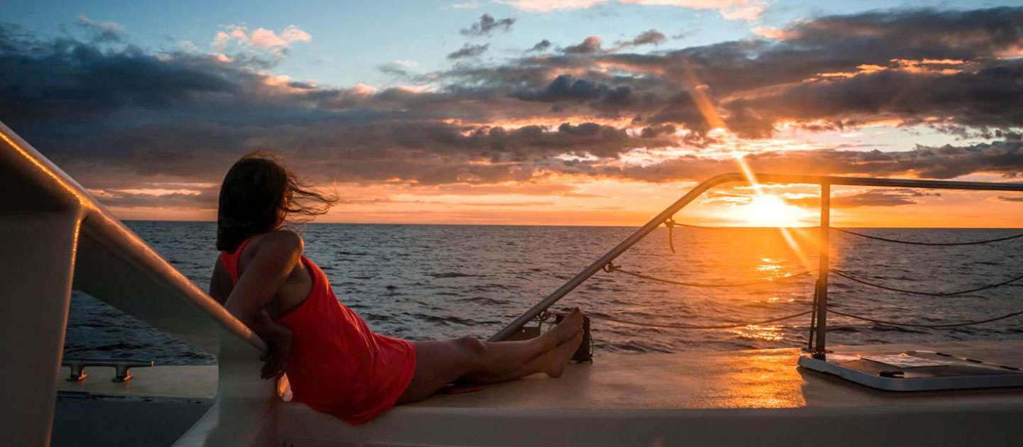 St Croix Blog, Sail into the Sunset Aboard a Catamaran