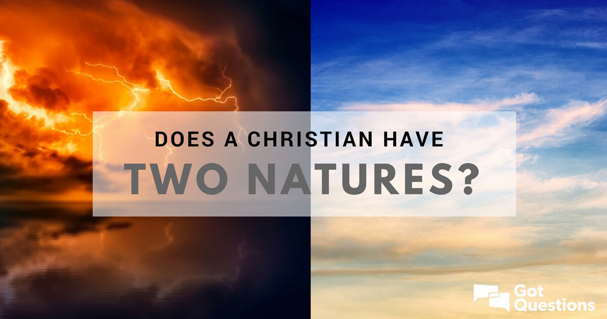 Does a Christian have two natures?