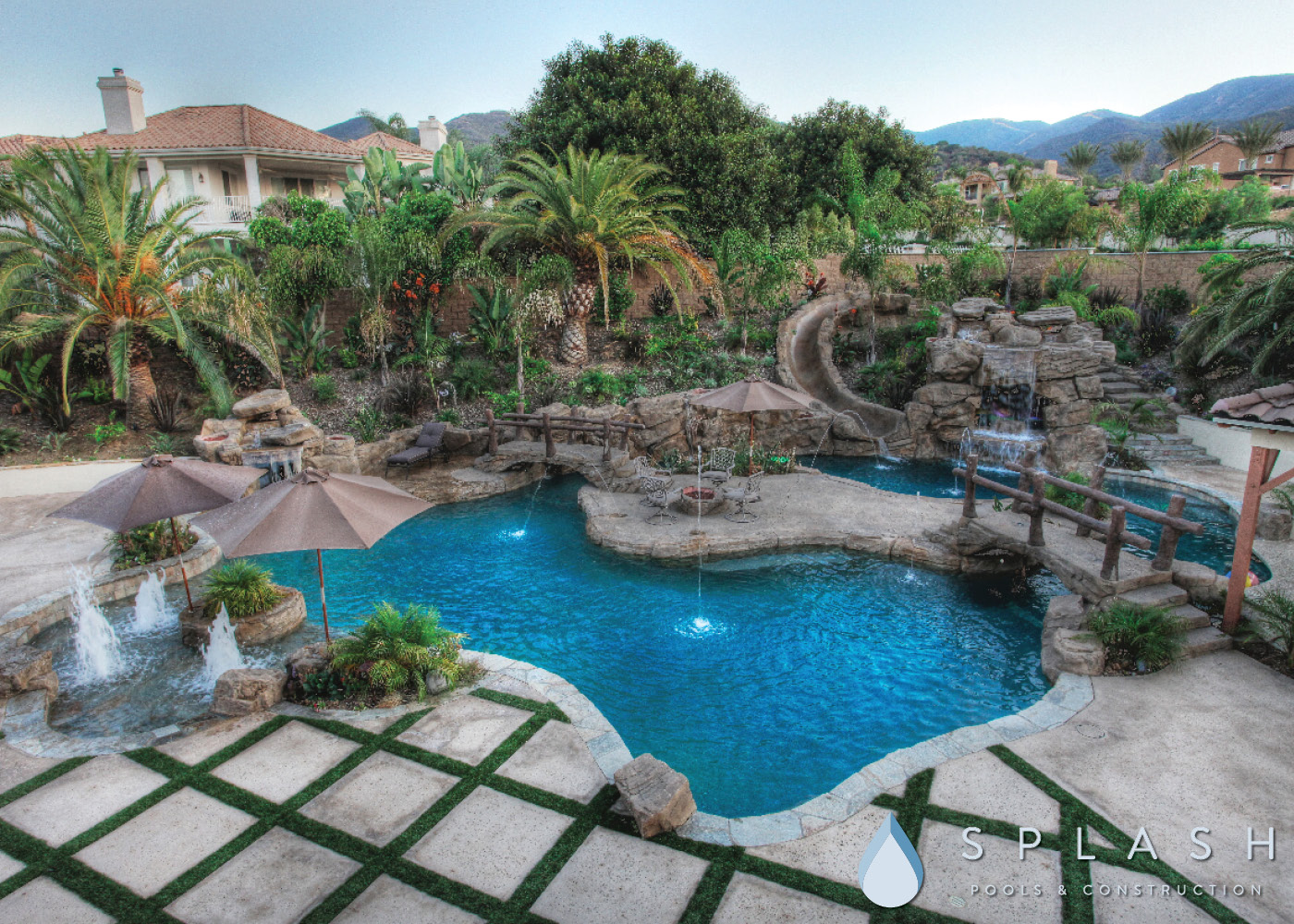 Let's Build You a WorldClass Backyard Resort Splash Pools
