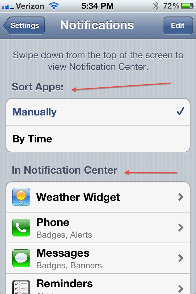 How To Remove an App From the iPhone Notification Center