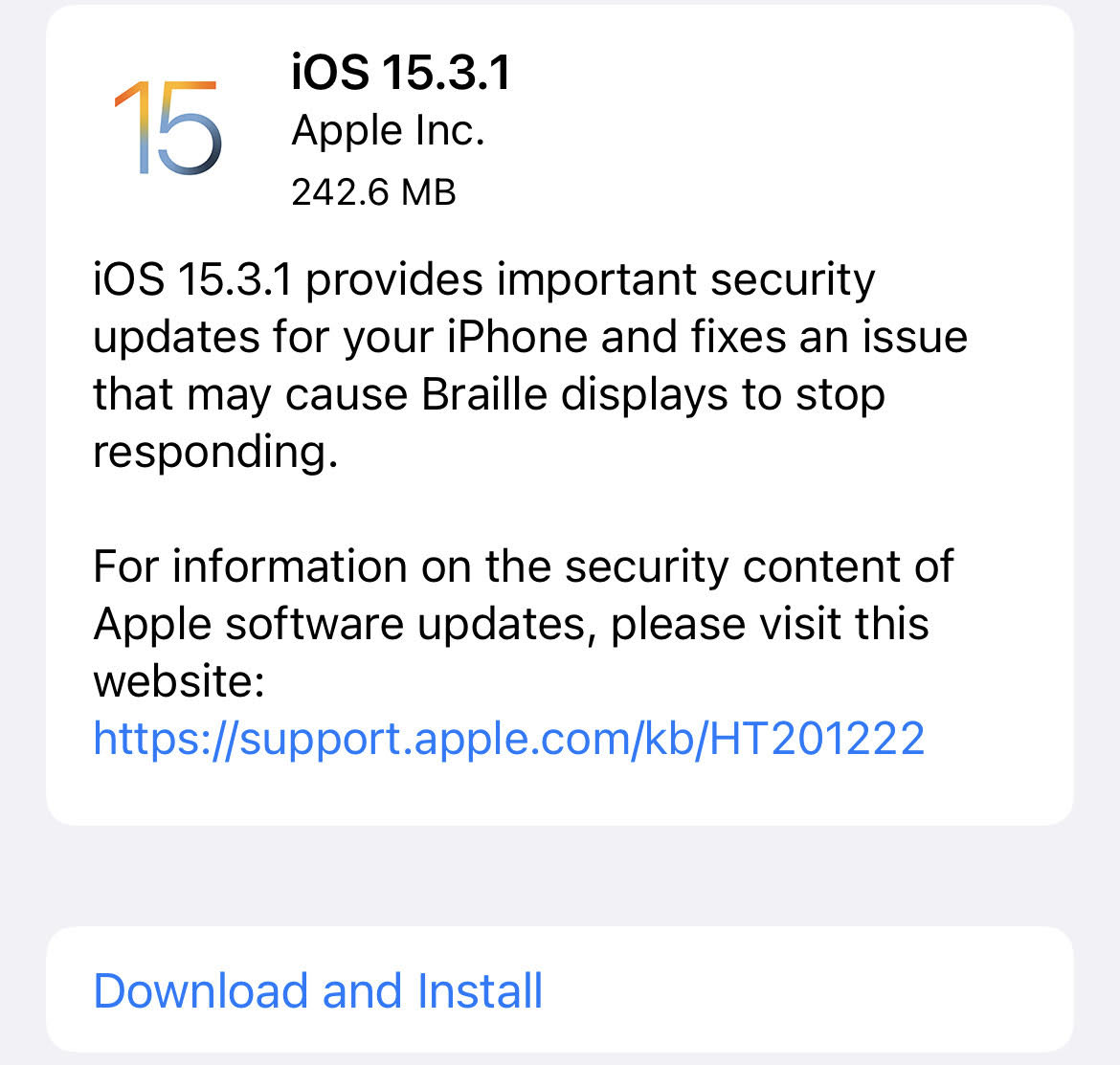 5 Things to Know About the iOS 15.3.1 Update
