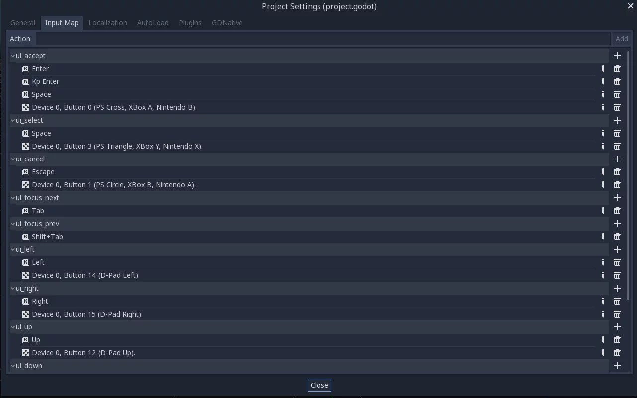 Godot Key Bindings Tutorial GoTut Game and Other Tutorials