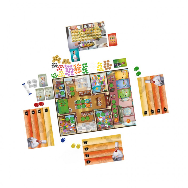 Jeu de société coopératif Kitchen Rush VF Geek Attitude