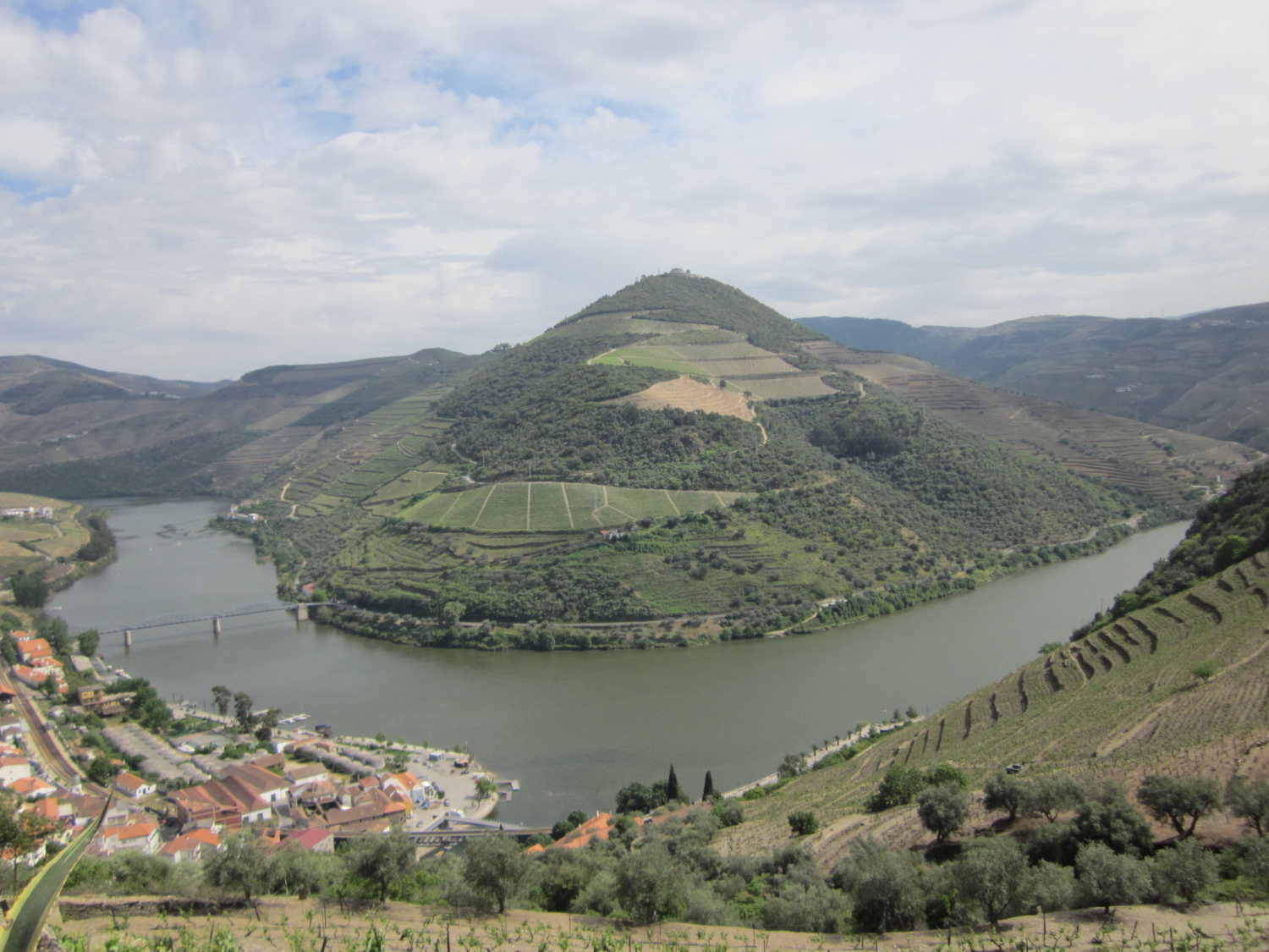 Pinhao Picturesquely Peaceful Douro Valley Wine Region's Heart