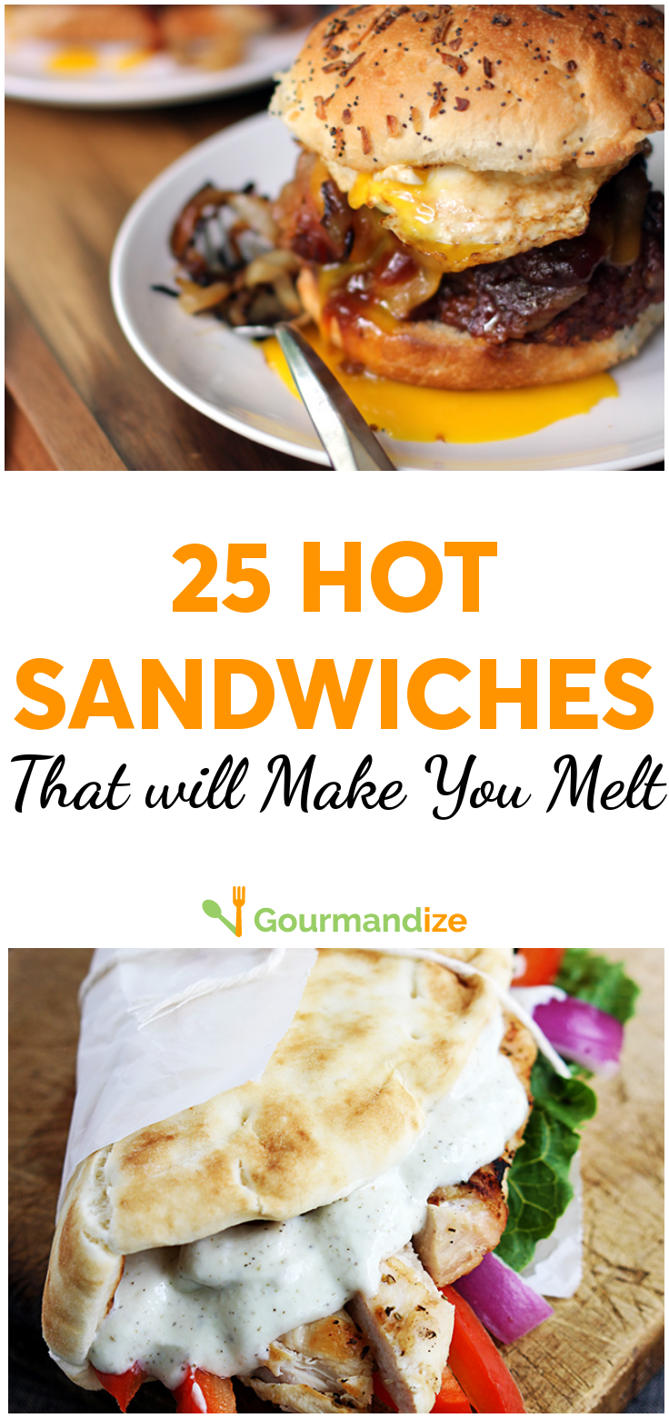 25 hot sandwiches that will make you melt