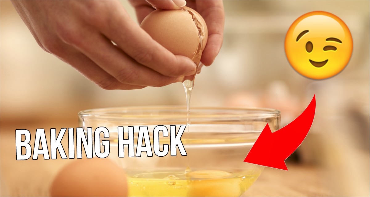 Kitchen HACK Get Egg Shell out of the Bowl EASILY With This Clever Trick