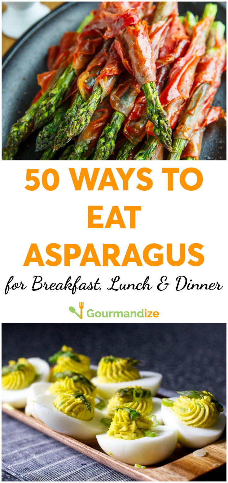 50 ways to eat asparagus for breakfast, lunch and dinner