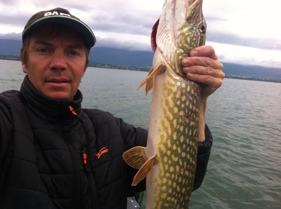 Pike fishing in France