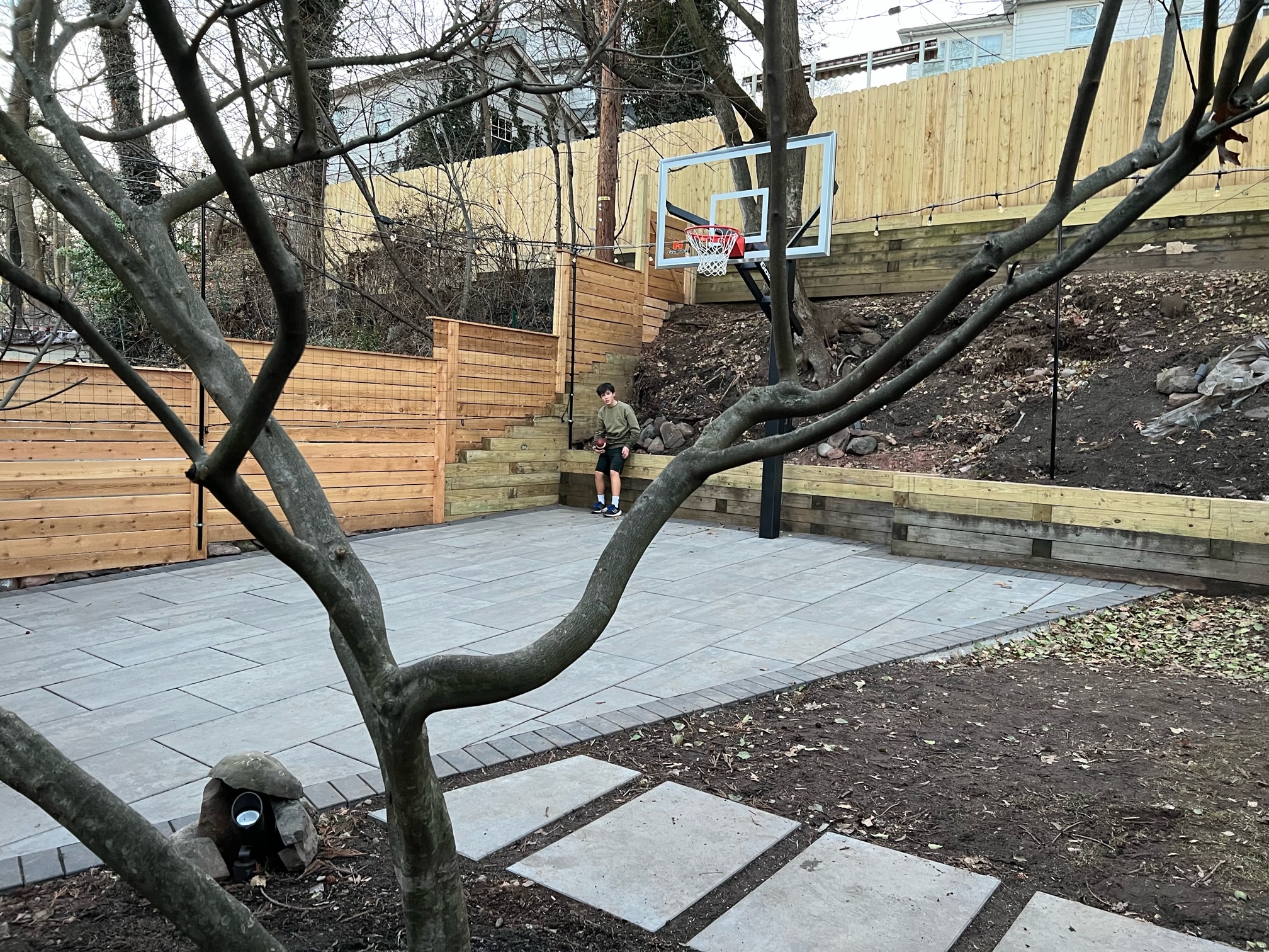 Driveway Basketball Netting, Ball Containment Nets Customer Photos
