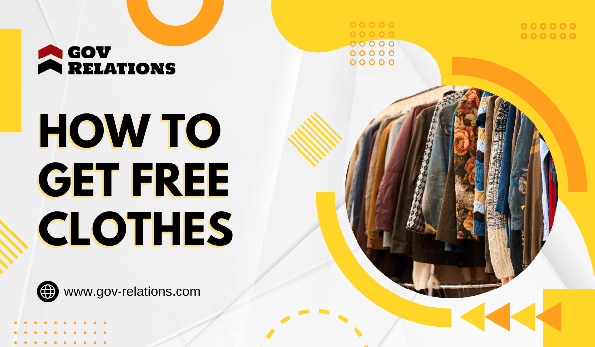 How To Get Free Clothes Exploring Assisting Options