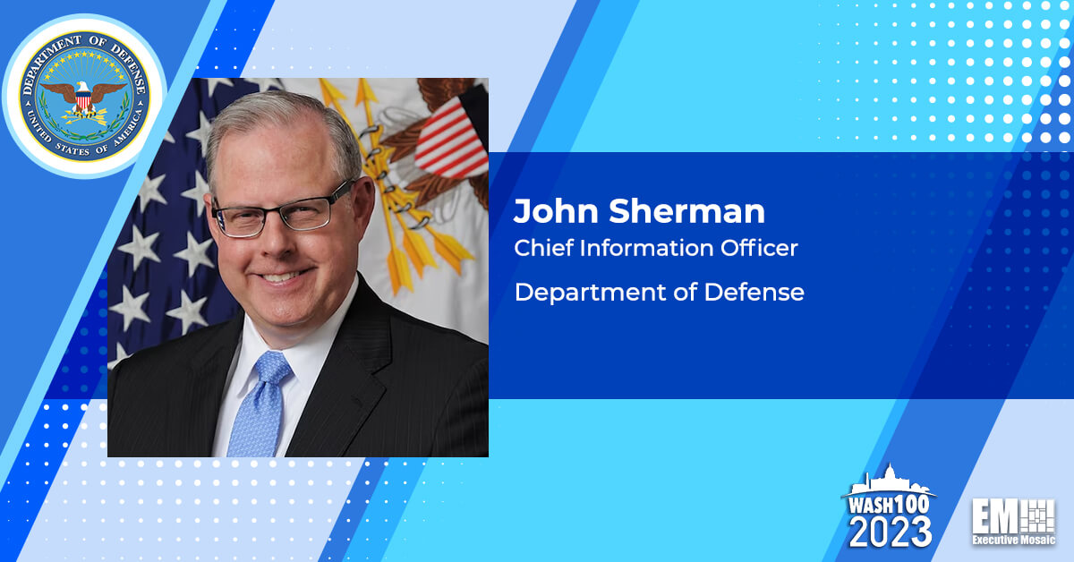 John Sherman Highlights DISA's Work on Zero Trust, Other DOD's