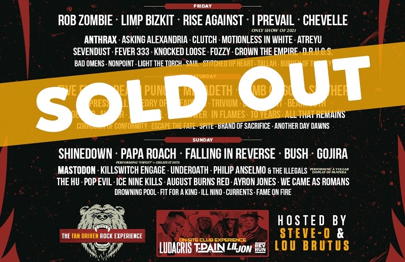 BLUE RIDGE ROCK FESTIVAL Sells Out Two Months In Advance Of Event Go