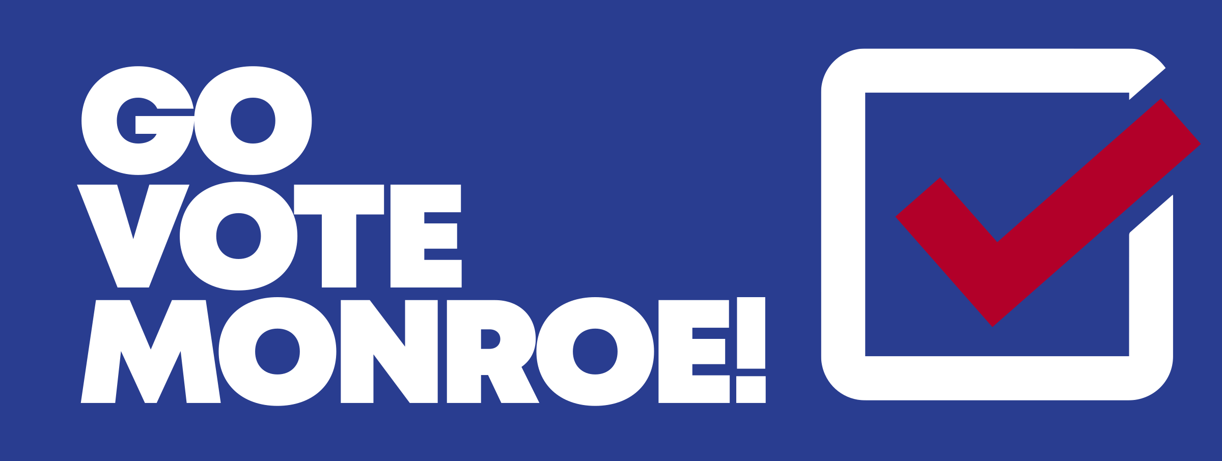 Go Vote Monroe
