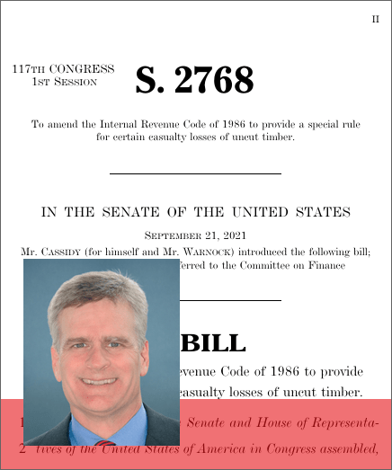 2023 Congressional Casualty List Disaster Reforestation Act (S. 2768) - Govtrack.us