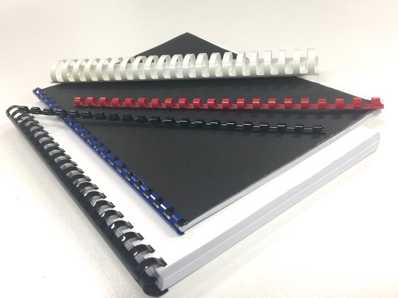 Spiral, Wiro, Plastic Comb BInding Chipping Norton Sydney Gowans