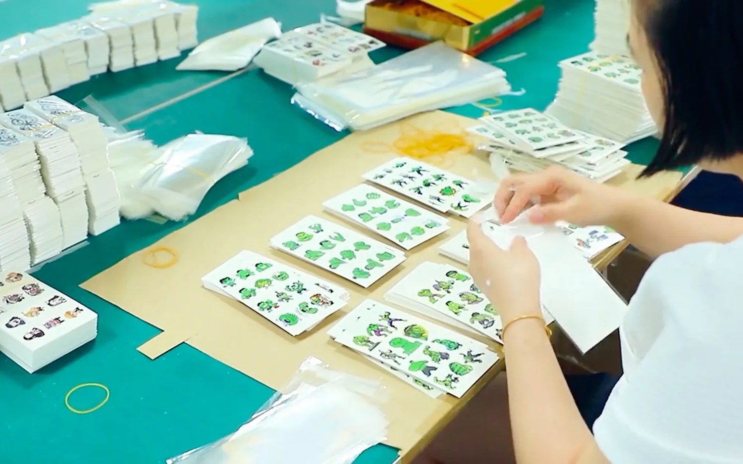 The Process of Temporary Tattoo Manufacturing Gowell Printing