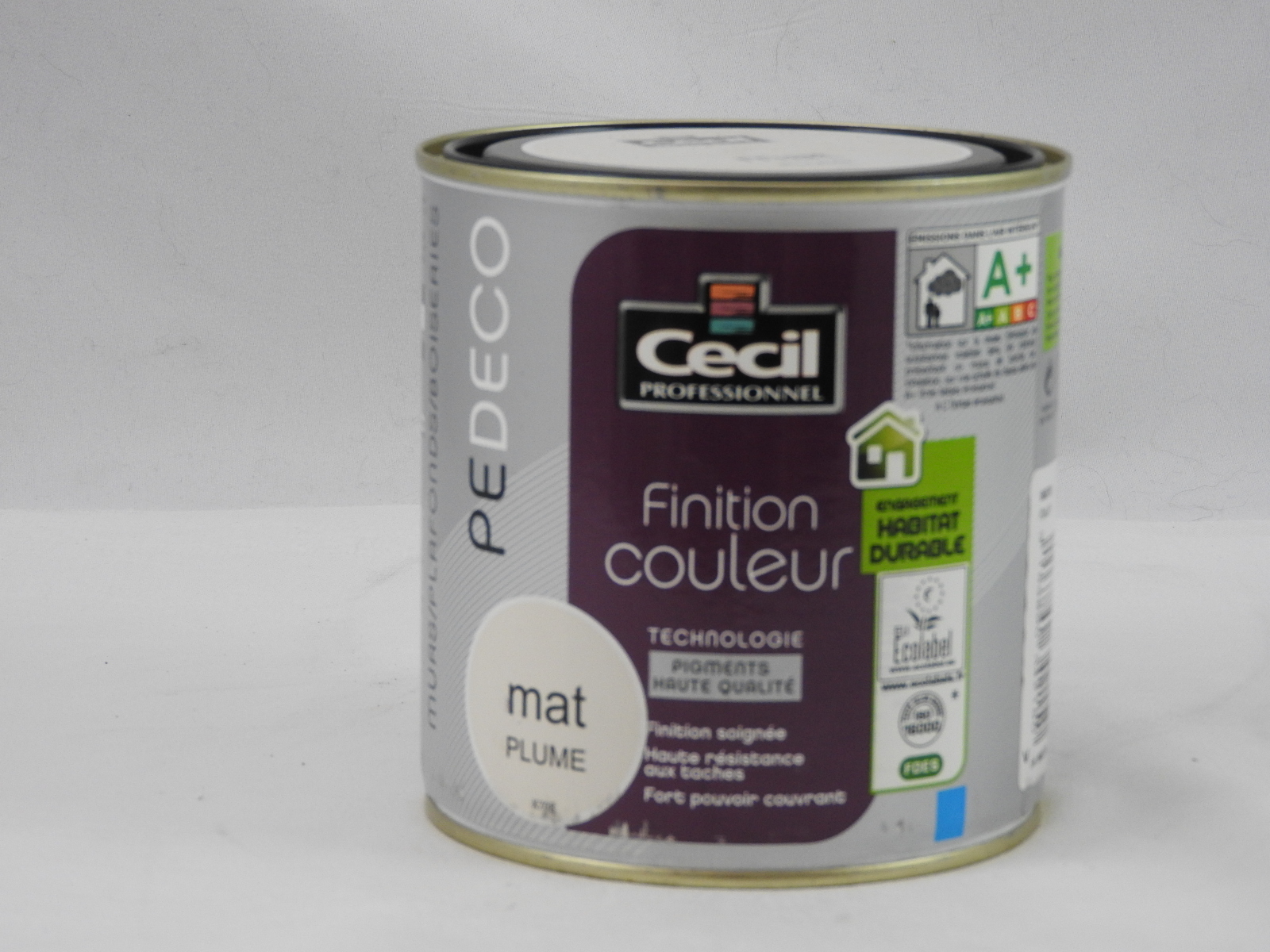 Peinture de finition MATE couleur PE DECO Murs / plafonds
