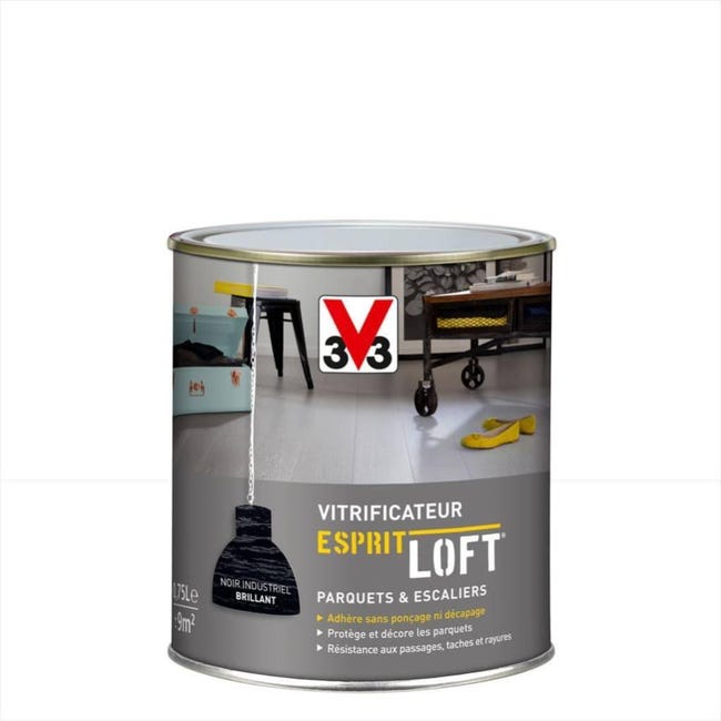 Vitrificateur Parquets Escaliers Esprit Loft V33 750 ml