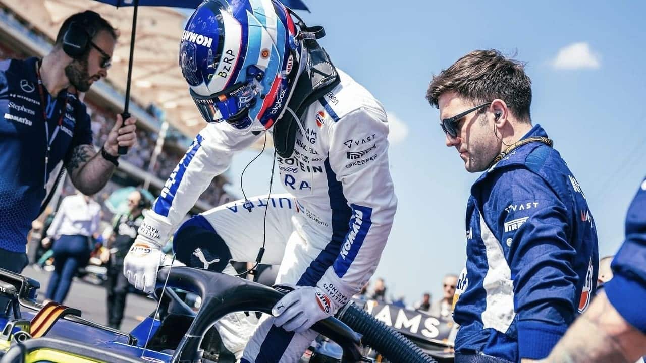 Colapinto jokes about Ocon "What was the point of coming into the pits