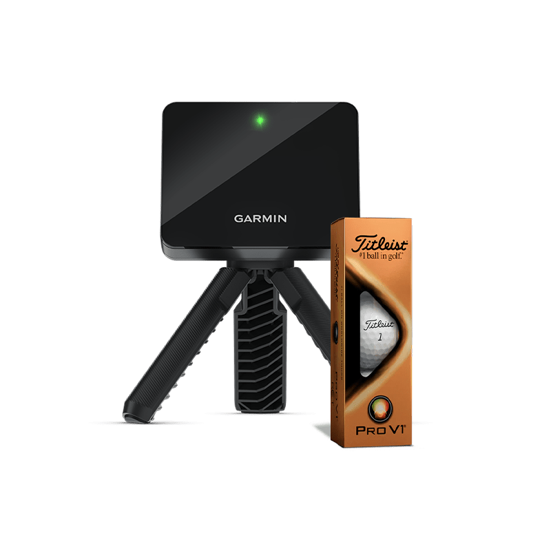 Garmin Approach R10 with Titleist Pro V1 RCT Golf Balls GPS Central