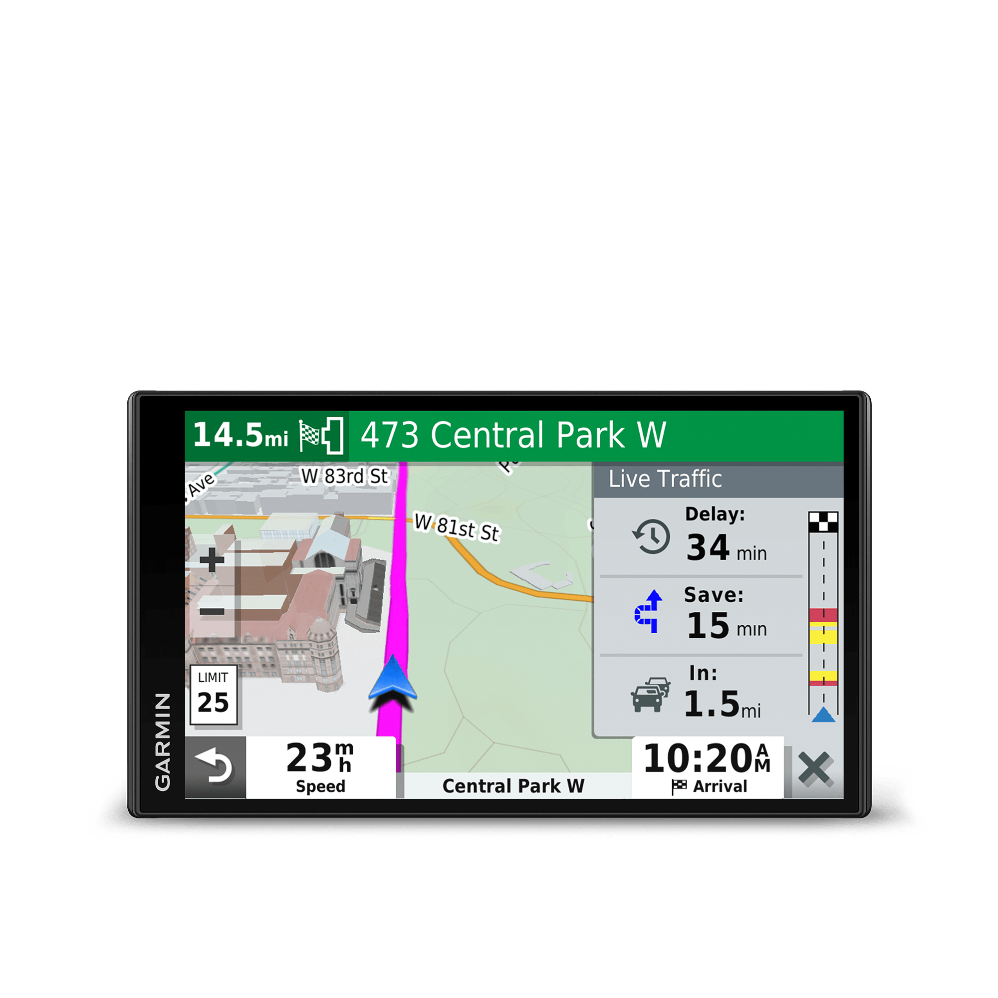 Garmin DriveSmart 65 & Traffic (0100203802) GPSCentral.ca GPS Central