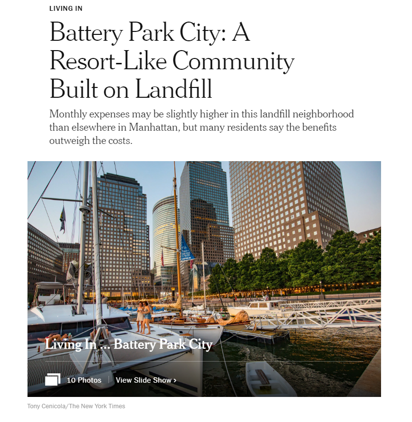 BPC Featured in NY Times Real Estate Section Gateway Tenants association