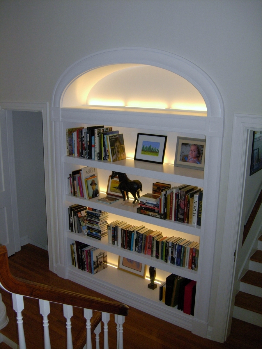 15 The Best Bookcases Lighting