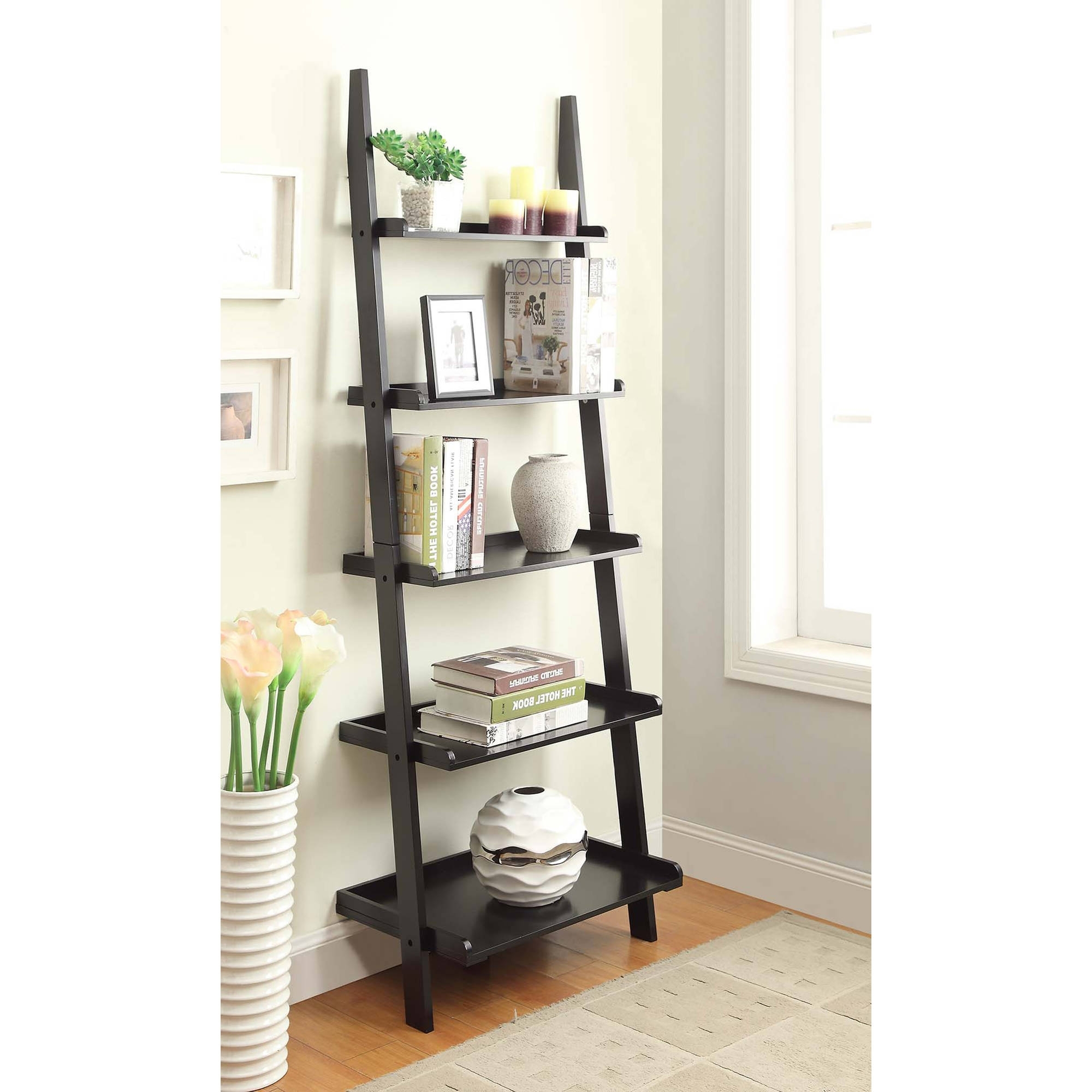 15 Inspirations Leaning Bookcases