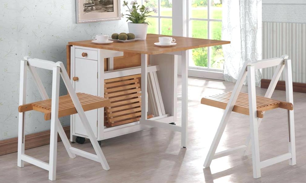 20 The Best Compact Folding Dining Tables and Chairs