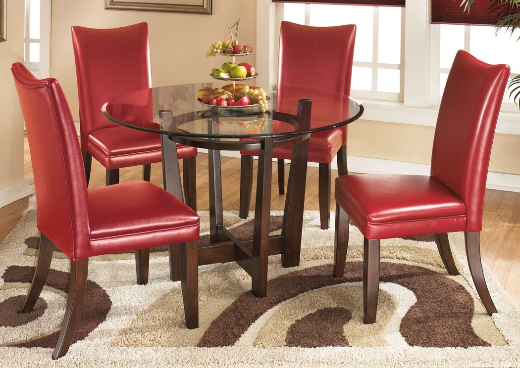 20 Photos Red Dining Tables and Chairs